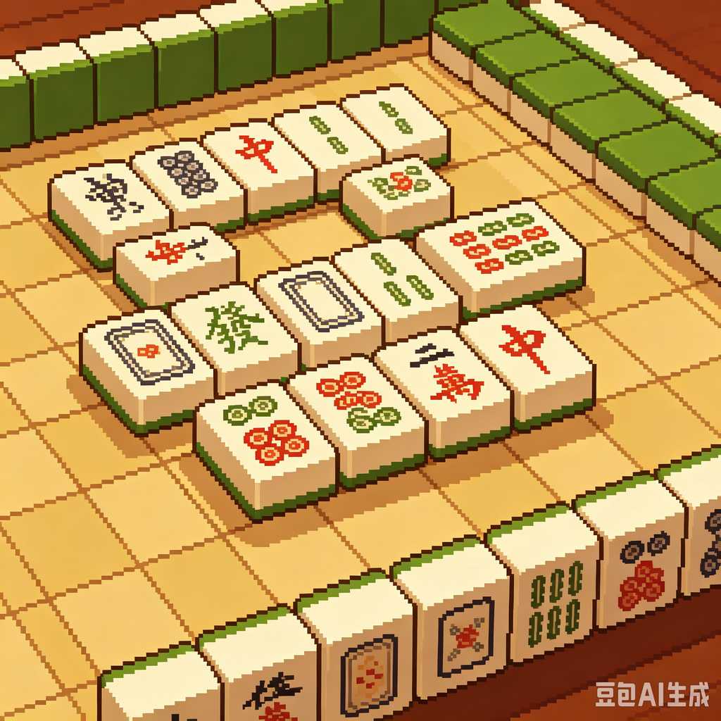 colorful mahjong score chips
